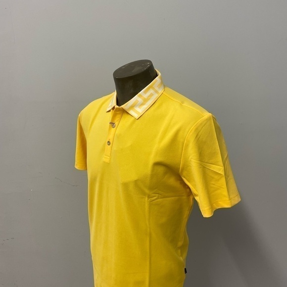 Barabas shirt polo modern fit banana S/S 3 button top - Picture 2 of 3